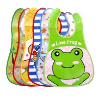 【DT】hot！ Cartoon Baby Bibs Newborn Bandanas Feeding Burp Cloths Boys Saliva Print Apron