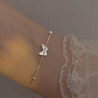 MeeningBrand ❥ สร้อยข้อมือเงิน BUTTERFLY [01-0095]