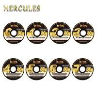 HERCULES Fly Fishing Tippet 100% Fluorocarbon 3 Pack with Fly Tippet Holder Spool Tender 1X-7X 2.53LB -12.78LB 55YDS Fishing Lines