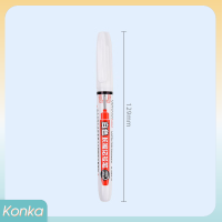 ✨ Konka ปากกามาร์กเกอร์หัวยาวหมึกสีขาว20มม. สำหรับตกแต่งงานไม้ในห้องน้ำปากกามาร์กเกอร์ทรงลึกอเนกประสงค์