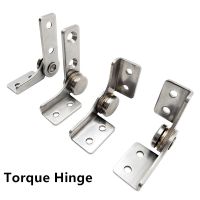 1 pair Stainless steel Torque hinge friction damping hinge free stop fitting positioning hinge