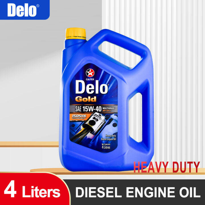 Engine oil Caltex Delo MGX Gold SAE 15W40 4 Liters Fully Synthetic