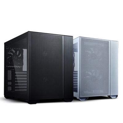 Lian Li O11 AIR Mini Black / White SPCC/Aluminum/Tempered Glass ATX Mini Tower Computer Case - O11AMX
