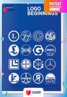 [New] หนังสือ Logo Beginnings : Mehrsprachige Ausgabe (2022. 432 S. 37.20 cm) [Hardcover] พร้อมส่ง