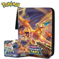 NEW 400PCS Pokemon Cards Album Binder Card Holder Toys Letters Anime Binders Photocards Kids Holders Hobby Collectibles Hobbies