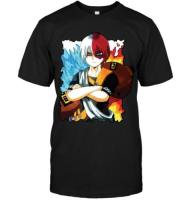 Shoto Todoroki Shouto Todoroki And Gaara Tshirt T Style Men T Shirts Tee Teenage Plus