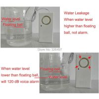 Free shpping Smart Security Water Level Alarm/Water Leak Alarm Bathroom Laundry Sink Water Leak Sensor Alert Detector