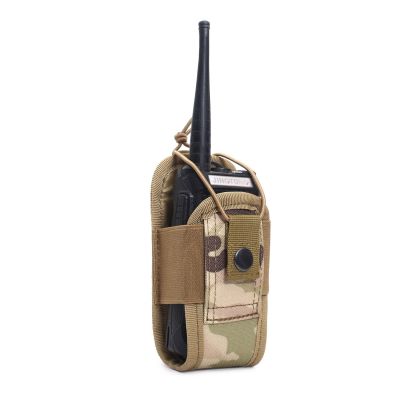：“{—— Tactical Molle Radio Pouch Military Walkie Holster Talkie Holder Waist Bag Outdoor Sports Hunting  Magazine Mag Pouches