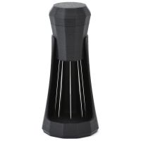 Espresso Coffee Stirrer WDT Tool and Self-Aligning Stand Coffee Stirring Tool Black