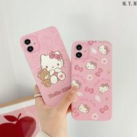 [Free Shipping] เคสไอโฟน เคสไอโฟน11 เคสโทรศัพท์ เคสไอโฟน6 เคสไอโฟนxr สวัสดีคิตตี้ สีชมพูการ์ตูน iPhone 11 Pro Max X Xr Xs Max 7 8 Plus เคสไอโฟน เคสไอโฟน11