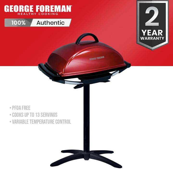 Foreman Indoor/Outdoor BBQ Grill GGR201RAP Lazada PH