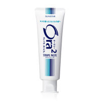 Ora2 Stripe Paste Toothpaste MH 140 g ยาสีฟันลดกลิ่นปาก ยาสีฟันมีฟลูออไรด์ โอราทู สไตร์ป 140 กรัม sunstar ora 2