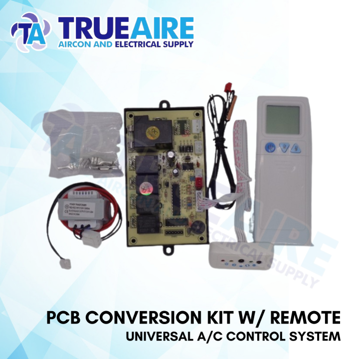 TRUE AIRE PCB CONVERSION KIT WREMOTE CONTROL X10386 60HZ 220V
