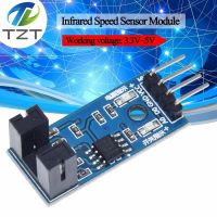 IR Infrared Slotted Optical Speed Measuring Sensor โมดูล Optocoupler สําหรับการทดสอบมอเตอร์ PIC AVR Speed module