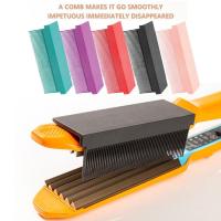 High Temperature Resistant Carbon Fiber Hairdressing Splint Comb Hairdressing Self-adhesive Accessories Styling M4A1