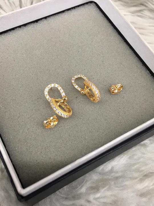 10k gold earrings for women 018 | Lazada PH