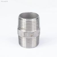 1 BSP Male Thread Hex Nipple Union 304 Stainless Pipe Fitting Connector Coupler water oil air