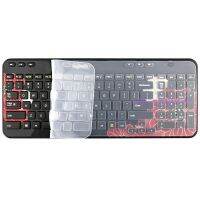 แผ่นครอบแป้นพิมพ์ใหม่สำหรับ Logitech K360 K365 MK365 MK360สำหรับ Logi ไร้สายป้องกันปกป้องผิวเคสซิลิโคนทีพียูใสอุปกรณ์เสริมแป้นพิมพ์