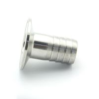 HOT ERYUUZMKLIO 115 76มม. ท่อ Barb X 91มม. Ferrule OD 304สแตนเลส Hex สุขาภิบาล Connector ท่อสำหรับ Homebrew Fit 3 Quot; Tri Clamp