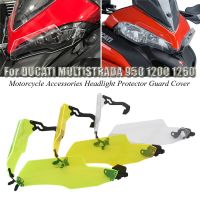 สำหรับ DUCATI MULTISTRADA 950 1200 1260ป้องกันไฟหน้า2015-2020ทุกรุ่นไฟหน้ารถจักรยานยนต์ฝาครอบกระจังหน้ากันกระแทก