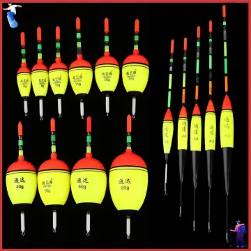 10Pcs/Lot Bobber for Fishing Accessories Fluctuate Mix Size Color