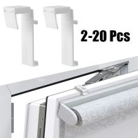 ♙☾ Roller Blind Clamp Plastic Brackets Curtain Special Hook Carrier Roller Blind Fittings Double Roller Blind Clamp Curtain Parts