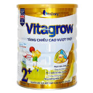 Sữa VitaGrow 2+ 900g Tăng Chiều Cao trẻ 2 tuổi trở lên