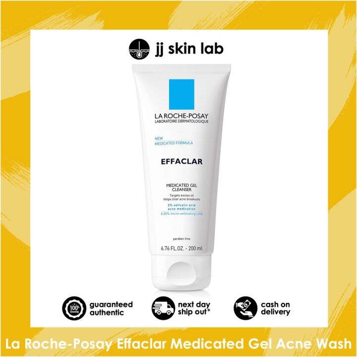 La RochePosay Effaclar Medicated Gel Acne Face Wash (200ml) Lazada PH