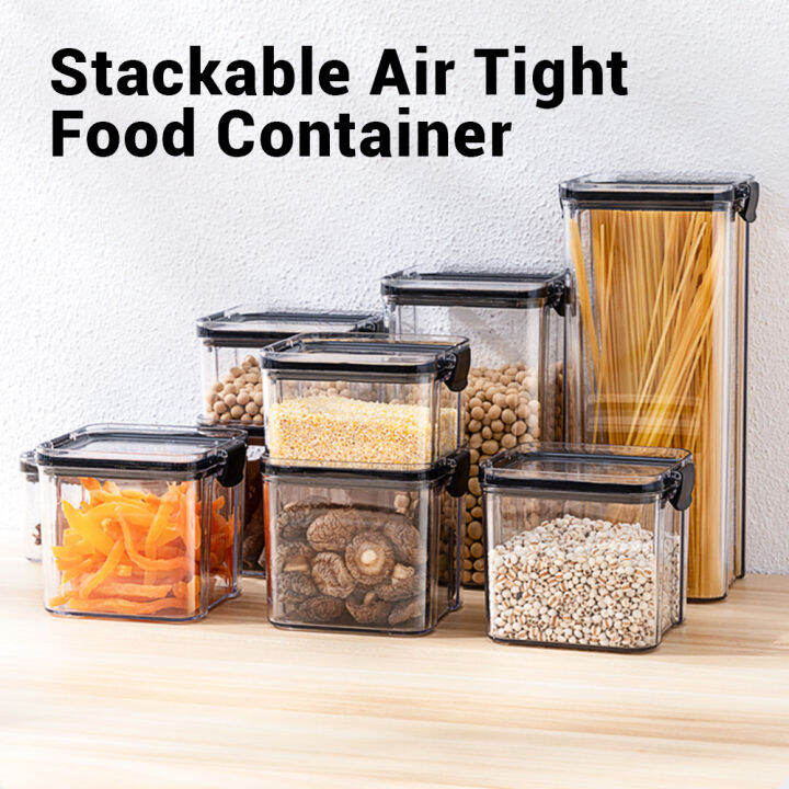 Food Storage Box Spice Condiment Storage, Seasoning Container Moisture ...