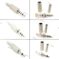 2Pole 3Pole 4Pole 3.5mm Male Headphone Plug Mono Stereo Audio Solder Cable Connector Earphone Jack Metal Repair Adapter WB6