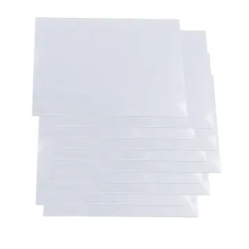 Craft Plastic Sheet Pack, Clear - 4 sheets per pack