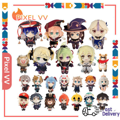 Genshin ตุ๊กตายัดไส้ผลกระทบ Itto Kazuha ตุ๊กตาหนานุ่ม Tartaglia อนิเมะ Gorou Thoma Yae Miko Plushies ตุ๊กตาของขวัญ