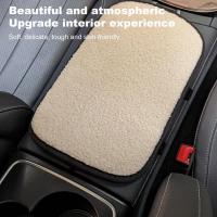 Center Console Armrest Pad Car Center Console Plush Cushion Waterproof Heightened Car Center Console Cushion Vehicle Armrest Cushion Universal Middle Console Armrest Pads For SUV/Truck imaginative