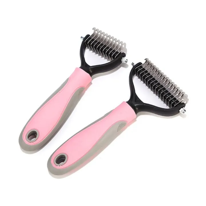 Pet Grooming Brush Rake Comb Shedding Brush Trimmer Tools for Dog Cat Puppies Stainless Pet Dog Pet Grooming Brush Rake Comb Shedding Brush Trimmer Tools for Dog Cat Puppies Stainless Pet Dog
