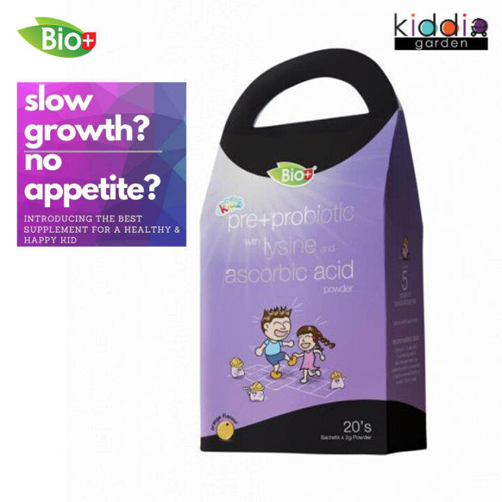 BioPlus Bio+ Pre + Probiotic with Lysine & Ascorbic Acid Powder (20