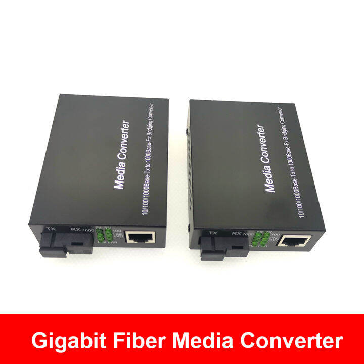 Media Converter Gigabit Fiber Optical Media Converter 101001000Mbps