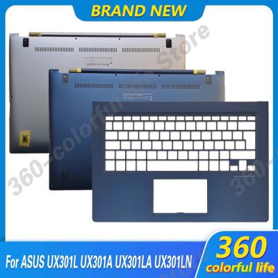 อุปกรณ์ Asus ของแท้ Zenbook UX301LA UX301L UX301แล็ปท็อป UX301LG เคสด้านล่าง Palmerst ด้านบนล่างฝาครอบแผ่นรองมือสำหรับคีย์บอร์ด C D เปลือก