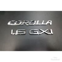 โลโก้ corolla 1.6  GXi  ยกชุด 3 ชิ้น