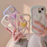 เคสใสสำหรับ Iphone 13 Pro Max,เคสหลังกันกระแทกลายลูกกวาดญี่ปุ่นใสน่ารักแบบนิ่มสำหรับรุ่น3D Love 2N1