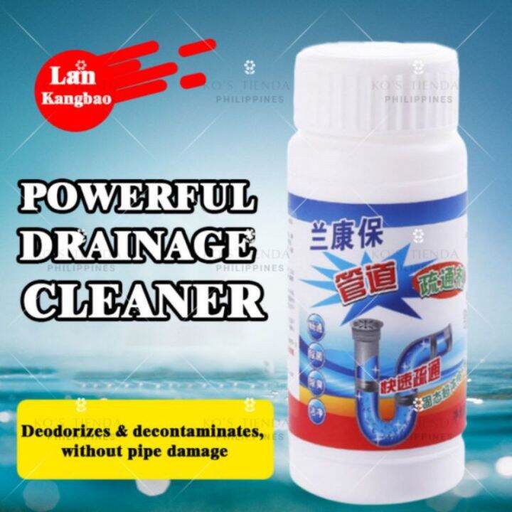 Powerful Drainage Clog Remover Powder Toilet/Sink Deodorizer Pipe