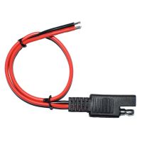 YIFEICHONGTIAN 18AWG ชิ้นสตาร์ทเตอร์รถมอเตอร์ไซค์แผงโซล่าปลั๊กแสงอาทิตย์สายปลั้กแบตเตอร์รี่สายรถยนต์ SAE สายต่อสายพ่วง