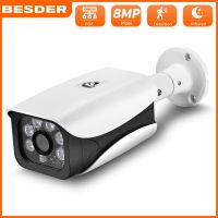 BESDER H.265 กล้องวงจรปิด 5MP/3MP/2MP กันน้ำกลางแจ้ง IP กล้อง 6PCS IR LED ONVIF Email Alert การเฝ้าระวัง