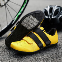 39-47ผู้ชายรองเท้าปั่นจักรยานรองเท้าปั่นจักรยานAnti-Slip Breathable Men Road Racingกีฬารองเท้าสำหรับปั่นจักรยานSelf-Lockingรองเท้าปั่นจักรยานกีฬารองเท้า