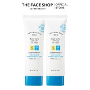 Set 2 Kem Chống Nắng Bảo Vệ Da Toàn Diện THE FACE SHOP Natural Sun Eco