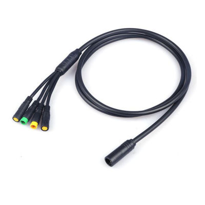 Ebike 1T4 Cable for Bafang Mid Drive Motor BBS0102 BBSHD 8Fun Crank Motor Display Throttle Brake Connector Line