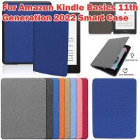 สำหรับ Amazon Kindle Basics 11th Gen 2022 6 "Casing Tablet การนอนหลับที่ชาญฉลาดปกหนังผิว