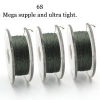 50m  Fishing Carp Uncoated Braided Soft Hooklink Tightly Hair Rig Accessories Carp Fishing Line For Carp Coarse Fishing Tackle Fishing Lines