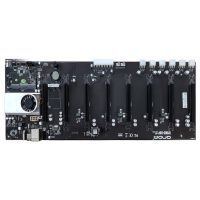 For ETH BTC-D1800 Mining Motherboard with CPU 8 PCI-E 16X Slots DDR3 Sodimm Memory Integrated HDMI-compatible Interface