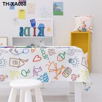 Tasteless antifouling children cloth art oil waterproof desk student artists painting tablecloth kindergarten pad