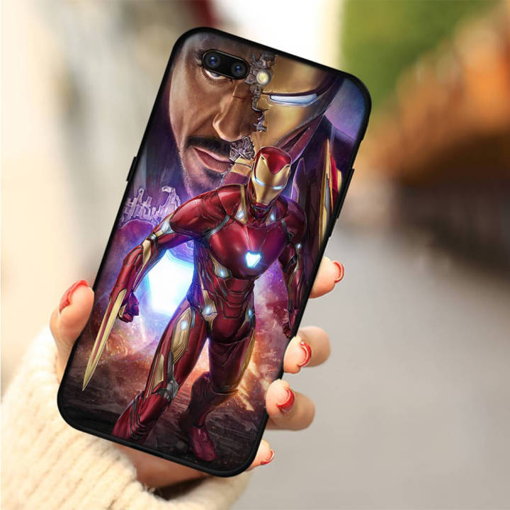 ttl35-iron-man-อ่อนนุ่ม-high-quality-tpu-ซิลิโคน-phone-เคสโทรศัพท์-ปก-หรับ-xiaomi-redmi-s2-k40-k30-k20-5a-6a-7a-7-6-5-pro-plus